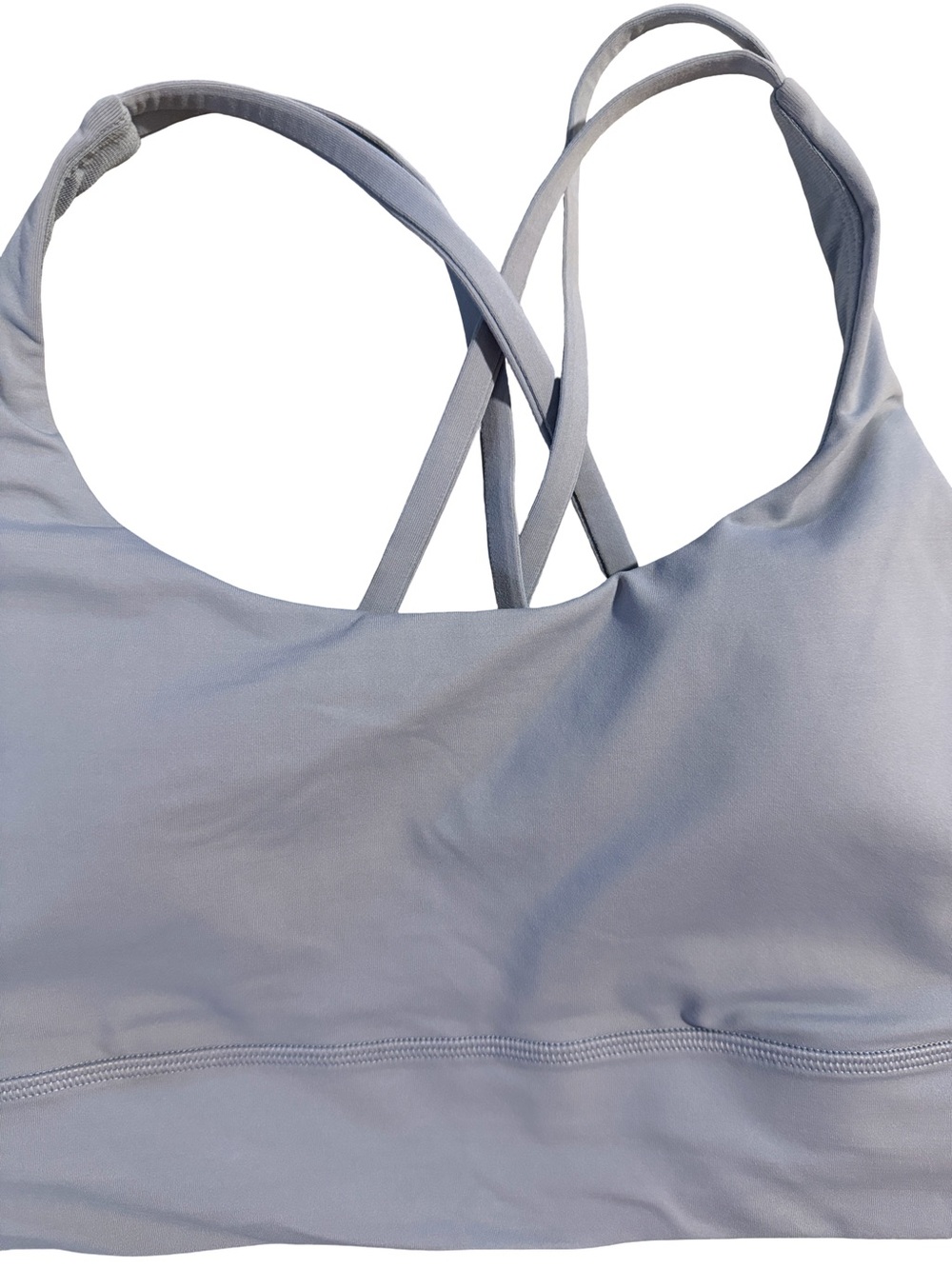lululemon athletica Periwinkle Double-Strap Light Support Sports Bra